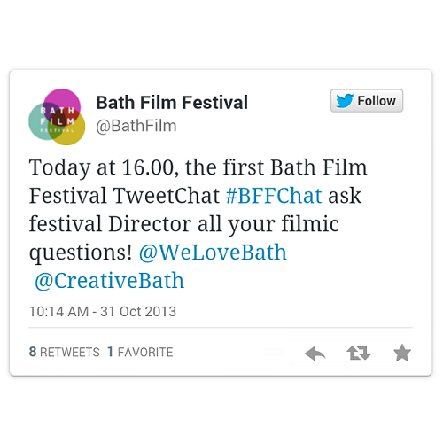 Bath Film Festival TweetChat