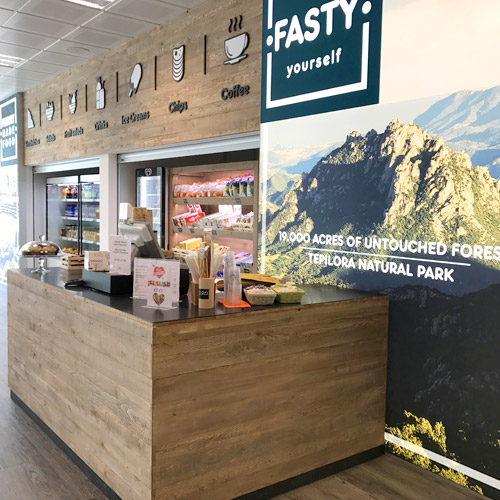 Retail design in Olbia
